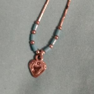 Genuine silver and turquoise